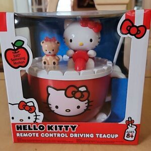 Hello Kitty remote control driving teacup